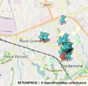 Mappa Viale Michelangelo Grigoletti, 33070 Pordenone PN, Italia (0.932)