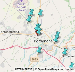 Mappa Viale Michelangelo Grigoletti, 33070 Pordenone PN, Italia (3.74)