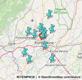 Mappa Viale Michelangelo Grigoletti, 33070 Pordenone PN, Italia (4.93417)