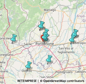 Mappa Viale Michelangelo Grigoletti, 33070 Pordenone PN, Italia (13.25182)