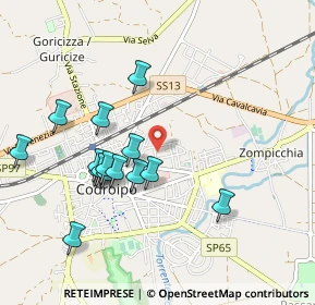 Mappa Via Divisione Julia, 33033 Codroipo UD, Italia (0.92267)