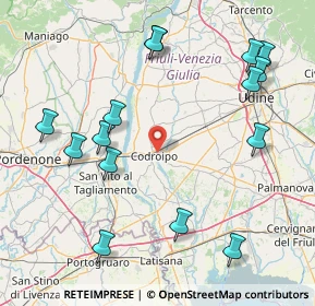 Mappa Via Divisione Julia, 33033 Codroipo UD, Italia (19.16267)