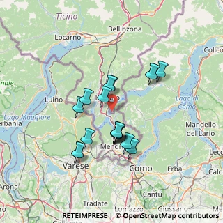 Mappa Viale Marco da Campione, 22060 Campione d'Italia CO, Italia (11.66056)