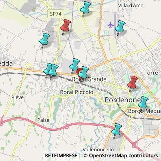 Mappa Via Antonio Pitter, 33170 Pordenone PN, Italia (2.31)