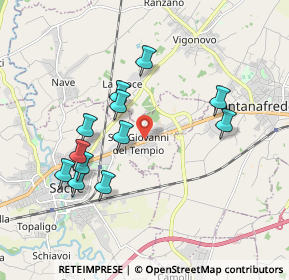 Mappa 33070 Fontanafredda PN, Italia (1.78417)