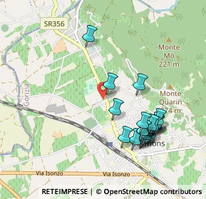 Mappa Via Brazzano, 34071 Cormons GO, Italia (0.9945)