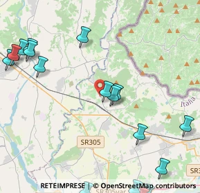 Mappa Via Brazzano, 34071 Cormons GO, Italia (6.427)