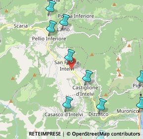 Mappa Via Vecchia per Castiglione, 22028 San Fedele Intelvi CO, Italia (2.9775)