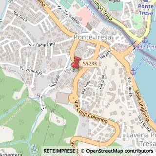 Mappa Via Varese, 14, 21037 Lavena Ponte Tresa, Varese (Lombardia)