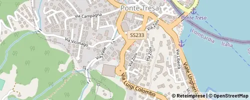 Mappa Lavena Ponte Tresa