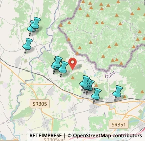 Mappa Via Subida, 34070 Capriva del Friuli GO, Italia (3.65091)