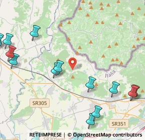 Mappa Via Subida, 34070 Capriva del Friuli GO, Italia (6.7115)