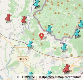 Mappa Via Subida, 34070 Capriva del Friuli GO, Italia (6.52444)