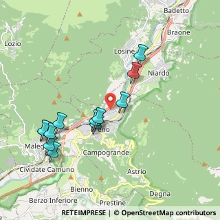 Mappa Via Rag. Evangelista Laini, 25043 Breno BS, Italia (1.99)