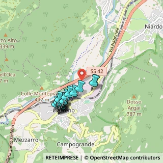 Mappa Via Rag. Evangelista Laini, 25043 Breno BS, Italia (0.848)