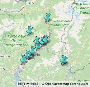 Mappa Via Rag. Evangelista Laini, 25043 Breno BS, Italia (12.32071)
