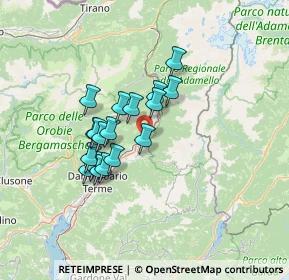 Mappa Via Rag. Evangelista Laini, 25043 Breno BS, Italia (10.45944)
