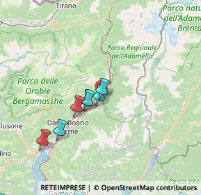 Mappa Via Rag. Evangelista Laini, 25043 Breno BS, Italia (28.62688)