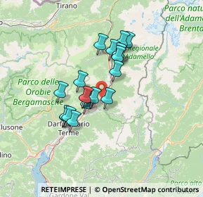 Mappa Via Rag. Evangelista Laini, 25043 Breno BS, Italia (10.2905)