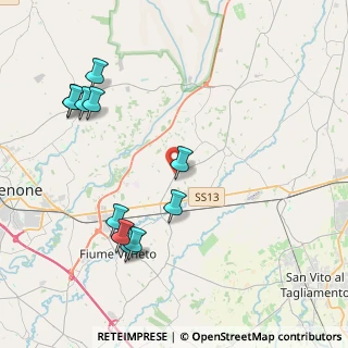 Mappa Via Conte Camillo Panciera di Z, 33080 Zoppola PN, Italia (4.48)