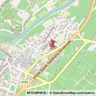 Mappa Via Giuseppe Mazzini,  35, 38074 Dro, Trento (Trentino-Alto Adige)