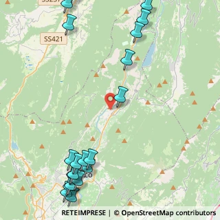 Mappa Via Torre, 38074 Dro TN, Italia (6.2825)