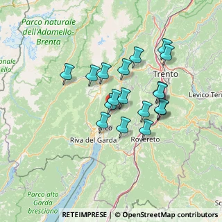 Mappa Via Torre, 38074 Dro TN, Italia (11.32611)