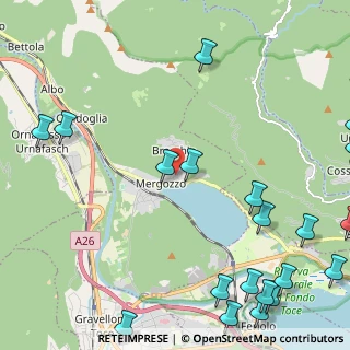 Mappa Via ai Mulini, 28802 Mergozzo VB, Italia (3.343)
