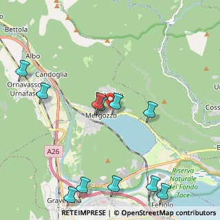 Mappa Via ai Mulini, 28802 Mergozzo VB, Italia (2.57909)