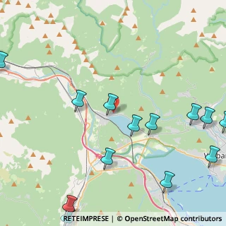 Mappa Via ai Mulini, 28802 Mergozzo VB, Italia (5.94)