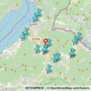 Mappa Via Sorti, 21010 Montegrino Valtravaglia VA, Italia (3.966)