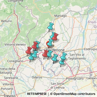 Mappa Via E. Torricelli, 33170 Pordenone PN, Italia (10.40333)