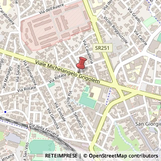 Mappa Viale Michelangelo Grigoletti, 32, 33170 Pordenone, Pordenone (Friuli-Venezia Giulia)