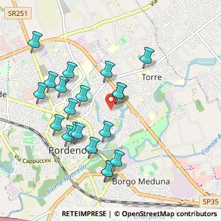 Mappa Via Goffredo Mameli, 33170 Pordenone PN, Italia (0.9895)