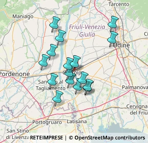 Mappa , 33033 Codroipo UD, Italia (11.27875)