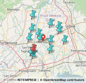 Mappa , 33033 Codroipo UD, Italia (10.90071)