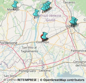 Mappa , 33033 Codroipo UD, Italia (16.97833)