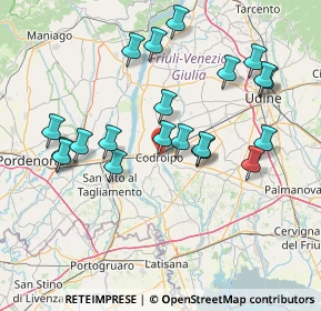 Mappa , 33033 Codroipo UD, Italia (15.075)