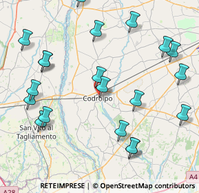 Mappa , 33033 Codroipo UD, Italia (9.745)