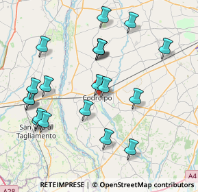 Mappa , 33033 Codroipo UD, Italia (8.3155)