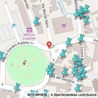 Mappa Piazza Giardini Pubblici, 33033 Codroipo UD, Italia (0.09286)