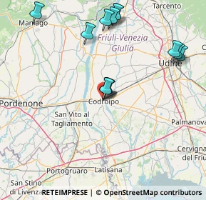 Mappa Piazza Giardini Pubblici, 33033 Codroipo UD, Italia (17.0025)