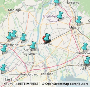 Mappa Piazza Giardini Pubblici, 33033 Codroipo UD, Italia (17.74529)
