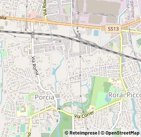 Mappa 33080 Porcia PN, Italia (0.35)