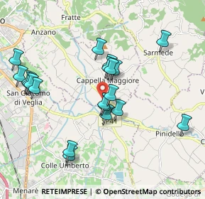 Mappa Via Mattarella, 31012 Cappella Maggiore TV, Italia (1.8825)