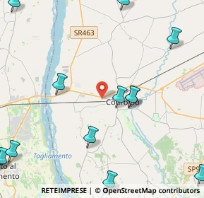 Mappa Via Giovanni da Udine, 33033 Codroipo UD, Italia (6.14)