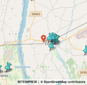Mappa Via Giovanni da Udine, 33033 Codroipo UD, Italia (5.59286)