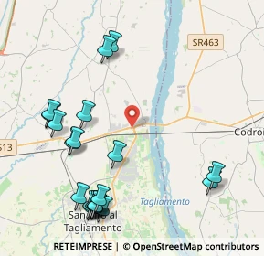 Mappa SS13, 33098 Valvasone PN, Italia (5.034)