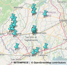 Mappa SS13, 33098 Valvasone PN, Italia (16.73278)