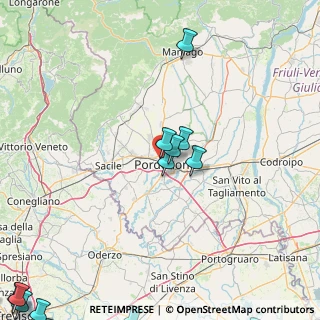 Mappa Via Sacile, 33170 Pordenone PN, Italia (29.982)